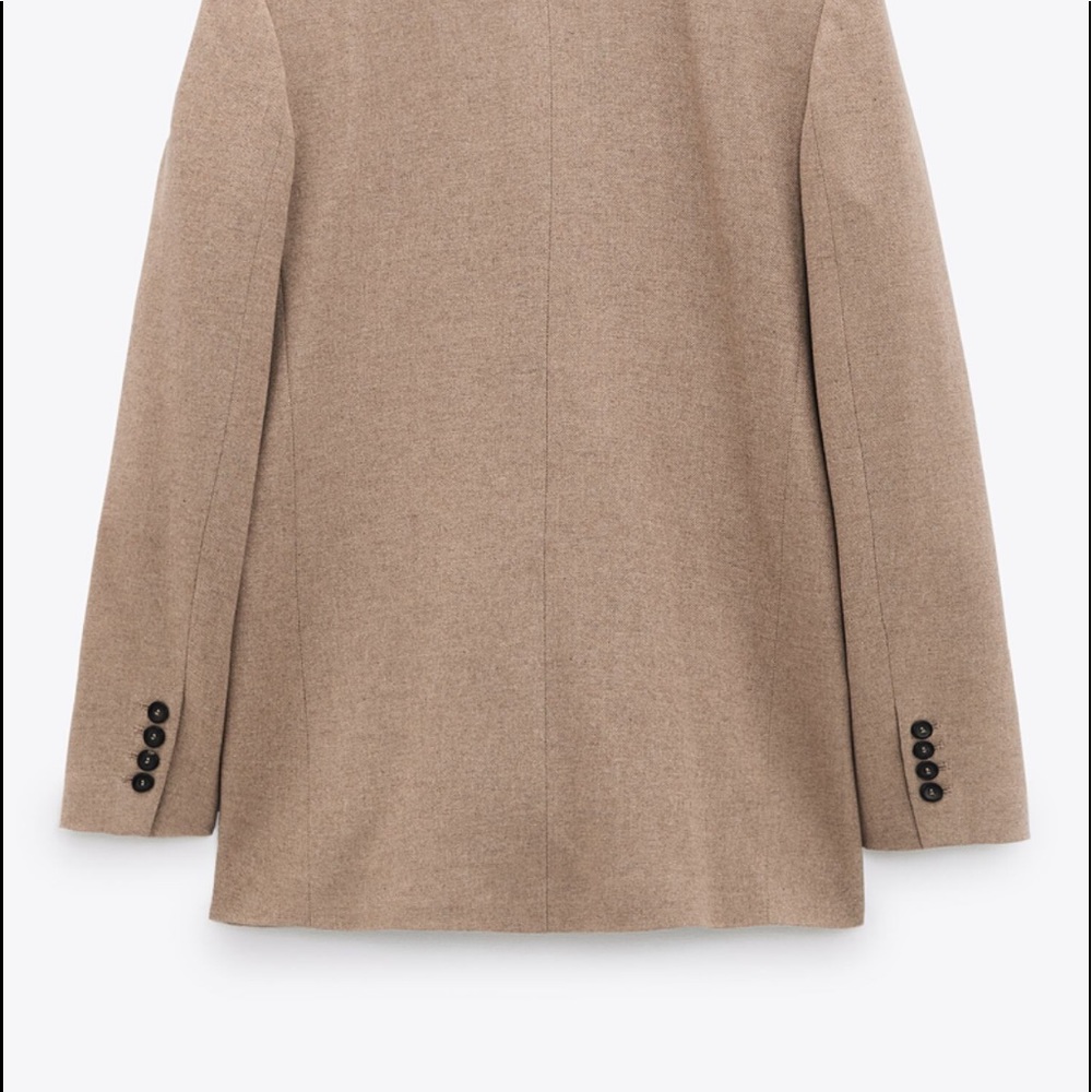 Zara Tan Blazer - Picture 5 of 16